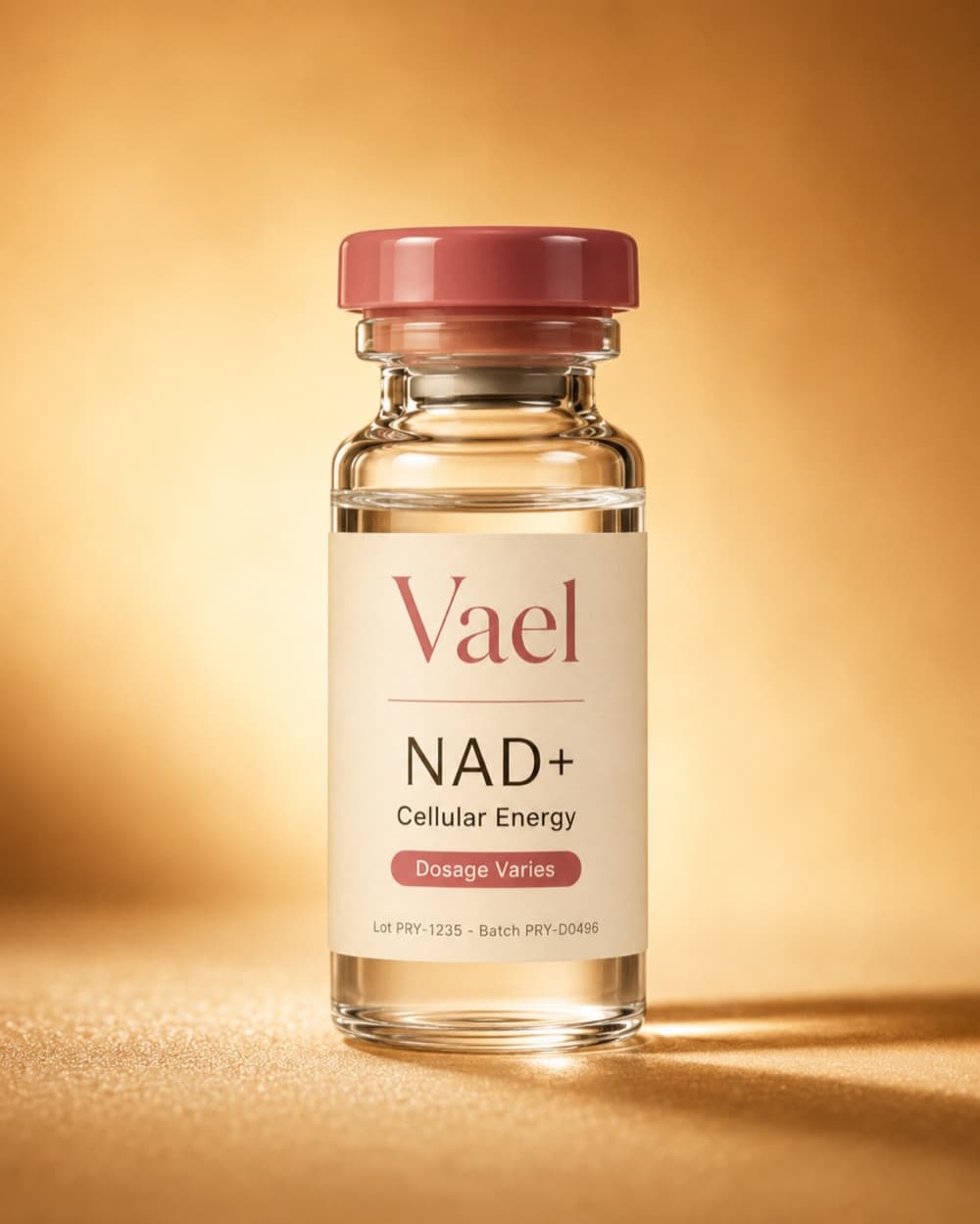 Vael NAD+ injectable vial